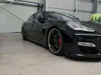 Gebraucht Porsche Panamera Turbo 500 PS (367 kW) 2011 Schwarz Kleinwagen