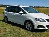 Gebraucht Seat Alhambra XCELLENCE 150 PS (110 kW) 2020 Weiß Van / Kleinbus