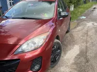 Gebraucht Mazda 3 Prime-Line 105 PS (77 kW) 2013 Rot Limousine