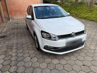 Gebraucht VW Polo LOUNGE 75 PS (55 kW) 2015 Weiß Kleinwagen