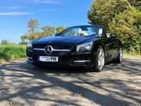 Gebraucht Mercedes SL500 435 PS (319 kW) 2012 Obsidianschwarz Cabrio