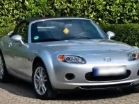 Usata Mazda MX5 126 CV (92 kW) 2007 Argento Cabrio