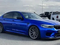 Brugt BMW M550 Performance 530 HK (389 kW) 2019 Blå Sedan
