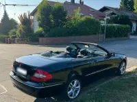 Gebraucht Mercedes CLK200 184 PS (135 kW) 2008 Schwarz Cabrio