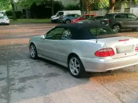 Gebraucht Mercedes CLK230 193 PS (141 kW) 2000 Silber Cabrio