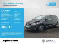 Gebraucht VW Touran Highline 150 PS (110 kW) 2022 Schwarz Van / Kleinbus