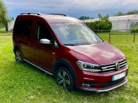 Gebraucht VW Caddy S 150 PS (110 kW) 2016 Rot Van / Kleinbus