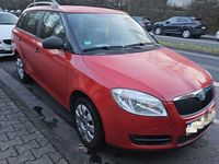 Gebraucht Skoda Fabia 60 PS (44 kW) 2010 Rot Kombi