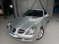 Gebraucht Mercedes SLK200 163 PS (119 kW) 2007 Silber Cabrio