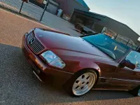 Gebraucht Mercedes SL500 326 PS (239 kW) 1991 Rot Cabrio