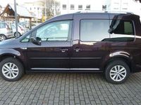 Gebraucht VW Caddy Comfortline 102 PS (75 kW) 2016 Black berry metallic Van / Kleinbus