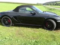Gebraucht Porsche Boxster 245 PS (180 kW) 2008 Schwarz Cabrio