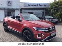 Gebraucht VW T-Roc Cabriolet Style 150 PS (110 kW) 2024 Kings red metallic Cabrio