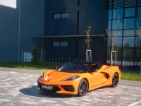 Gebraucht Chevrolet Corvette 481 PS (353 kW) 2023 Orange Cabrio