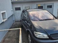 Gebraucht Opel Zafira 125 PS (91 kW) 2002 Schwarz Van / Kleinbus