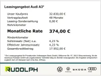 Gebraucht Audi A3 Advanced Plus 150 PS (110 kW) 2025 Gletscherweiß metallic Limousine