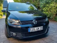 Gebraucht VW Touran Life 105 PS (77 kW) 2014 Schwarz Van / Kleinbus