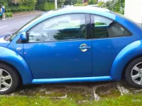 Gebraucht VW New Beetle Highline 116 PS (85 kW) 2000 Blau Kleinwagen