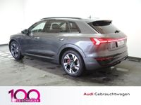 gebraucht Audi Q8 e-tron S line 50 quattro Matrix-LED Sitzheizung v+h Head-up-Display Rückfahrkamera