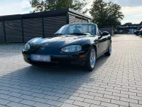 Gebraucht Mazda MX5 140 PS (102 kW) 2000 Schwarz Cabrio