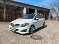 Gebraucht Mercedes B220 177 PS (130 kW) 2017 Weiß Kleinwagen