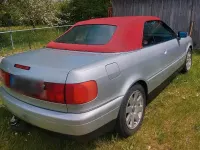 Gebraucht Audi Cabriolet 90 PS (66 kW) 1999 Silber Cabrio