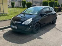 Gebraucht Opel Corsa 85 PS (62 kW) 2011 Schwarz Kleinwagen