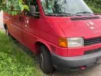 Gebraucht VW T4 102 PS (75 kW) 2003 Rot Van