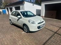Gebraucht Nissan Micra 80 PS (58 kW) 2012 Weiß Kleinwagen