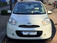 Gebraucht Nissan Micra Tekna 80 PS (58 kW) 2012 Weiß Kleinwagen