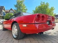 Second-hand Corvette C4 247 CP (181 kW) 1989 Roșu Cabrio