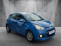 Gebraucht Hyundai i10 Intro Edition 87 PS (63 kW) 2013 Blau Kleinwagen