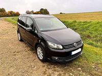 Gebraucht VW Touran Cup 105 PS (77 kW) 2014 Schwarz Van / Kleinbus