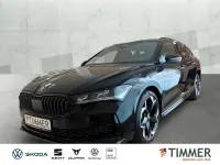 Neu Skoda Superb SportLine 193 PS (141 kW) 2026 Ebony black metallic Kombi