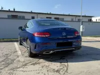 Gebraucht Mercedes C180 AMG line 156 PS (114 kW) 2019 Blau Coupé