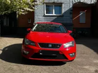 Usata Seat Leon FR 150 CV (110 kW) 2017 Rosso Berlina