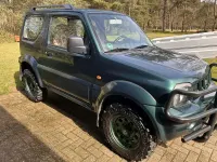 Brugt Suzuki Jimny 82 HK (60 kW) 2003 Grøn SUV