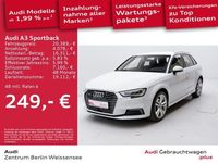 Gebraucht Audi A3 Sportback e-tron Sport 204 PS (150 kW) 2020 Gletscherweiß metallic Kleinwagen