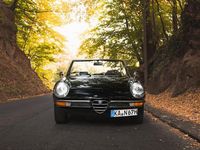 Gebraucht Alfa Romeo Spider 126 PS (92 kW) 1981 Schwarz Cabrio