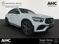 Gebraucht Mercedes GLC400d AMG 330 PS (242 kW) 2021 Unilack polarweiß Coupé