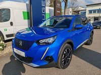 Gebraucht Peugeot e-2008 Allure 100 kW (136 PS) 2021 Blau/typ aussenverkleidung met SUV