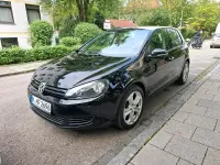 Usata VW Golf VI 105 CV (77 kW) 2009 Nero Utilitaria