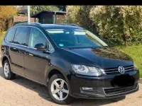 Second-hand VW Sharan 140 CP (102 kW) 2013 Negru Monovolum