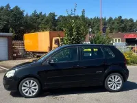 Gebraucht VW Polo Comfortline 69 PS (50 kW) 2008 Schwarz Kleinwagen
