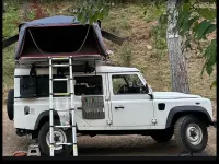Gebraucht Land Rover Defender 122 PS (89 kW) 2008 Weiß Kombi