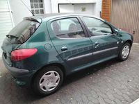 Gebraucht Peugeot 206 Roland Garros 75 PS (55 kW) 1999 Grün Kleinwagen