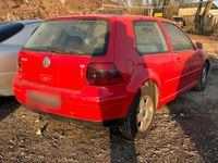 Gebraucht VW Golf IV 2002 Rot Limousine