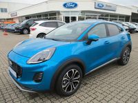 Neu Ford Puma Titanium 155 PS (114 kW) 2025 Digital aqua blue Limousine