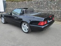Gebraucht Mercedes SL320 Edition 224 PS (164 kW) 2001 Schwarz Cabrio
