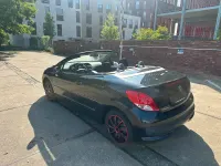 Gebraucht Peugeot 207 CC 120 PS (88 kW) 2011 Schwarz Cabrio